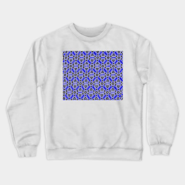 Blue neon Collection Crewneck Sweatshirt by HIghlandkings